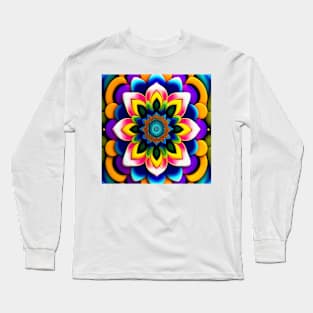 Mandala #1 Long Sleeve T-Shirt